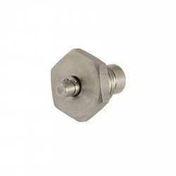 Anti vacuum valve 1/4"M stainless steel