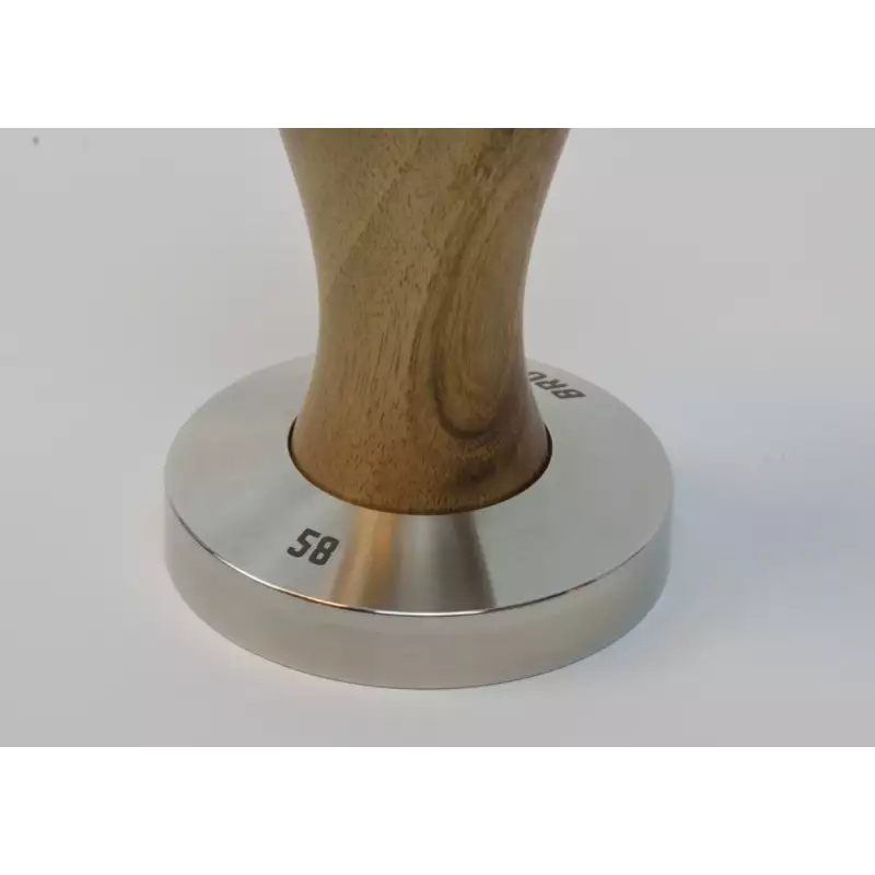 Brooks 58mm 不銹鋼夯實歐洲胡桃木