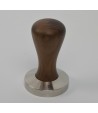 Brooks 58mm rostfreier Tamper amerikanischer Nussbaum