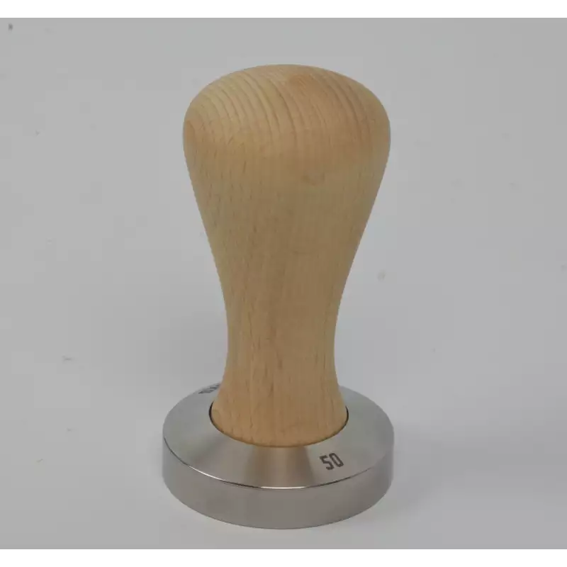 Brooks 50mm tamper with birch handle