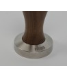 Brooks 50mm tamper with american walnut handle