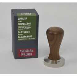 Brooks Pavoni millenium Tamper 51,5 mm amerikanischer Nussbaum