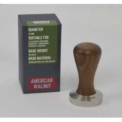 Brooks Pavoni millenium tamper 51.5mm American walnut