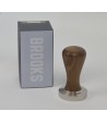 Brooks Pavoni millenium Tamper 51,5 mm amerikanischer Nussbaum