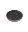 Brooks La Pavoni Tamper Base aus amerikanischem Nussbaum