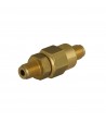 Válvula de retención de 1/8 "MM