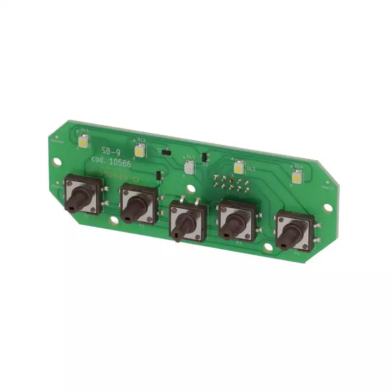 Spaziale S8/S9 push button board 5 buttons