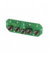 Spaziale S8/S9 push button board 5 buttons