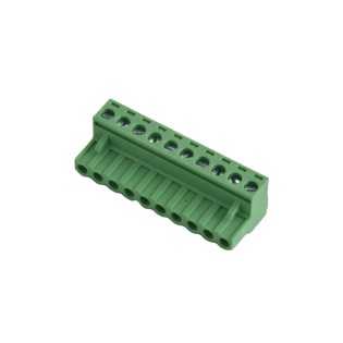 Connettore femmina (CPF 5/10) 10 vie passo 5mm