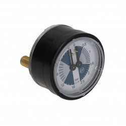 Staffa di fissaggio manometro cromata 40mm