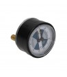 Staffa di fissaggio manometro cromata 40mm