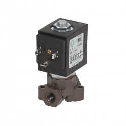 ODE solenoid valve 2 way 1/8" 24V AC PPS