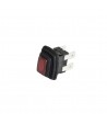 Red bipolar switch 16A 250V