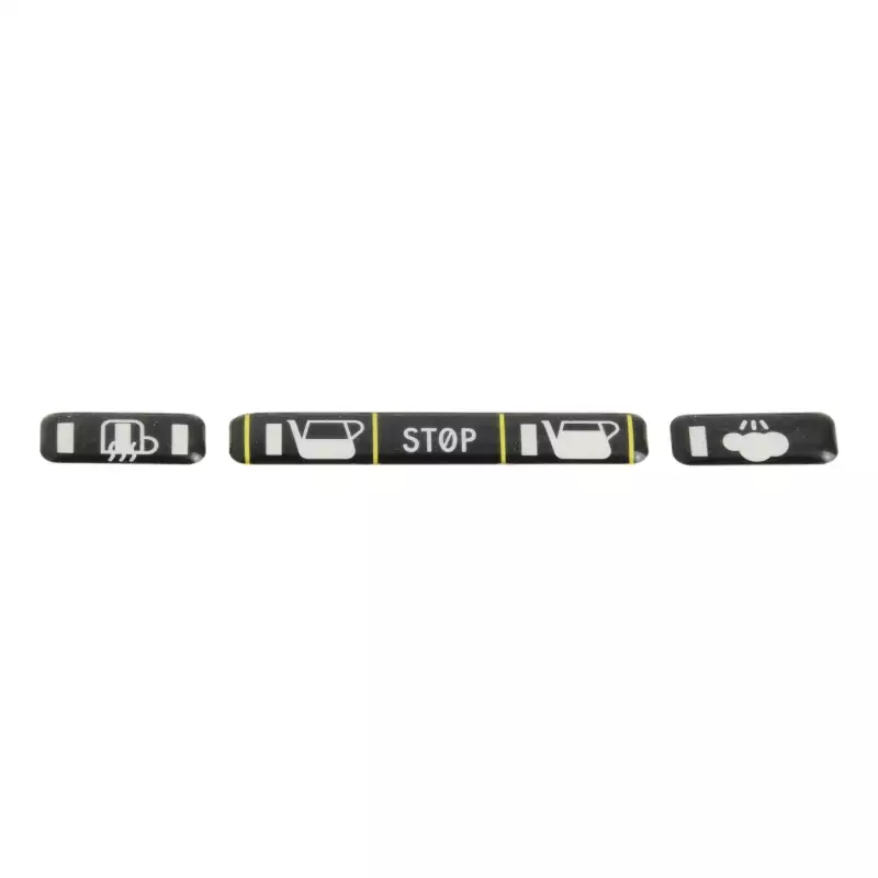 La Cimbali M39 Dosatron services labels/stickers