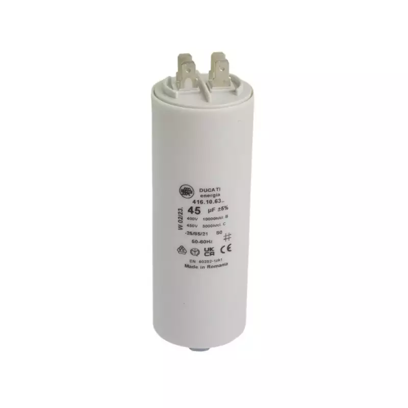 Ducati 4161095EB 475V 30mF Capacitor – Lug Termination – New - View #2