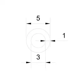 Brooks Parts | Teflon buis 3x5mm