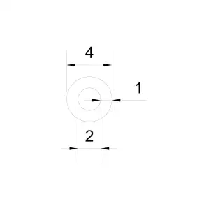 Brooks Parts | Rurka teflonowa 2x4 mm