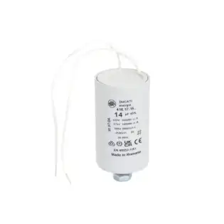 Ducati Energia 14µF 416.17.15.46 capacitor with cable