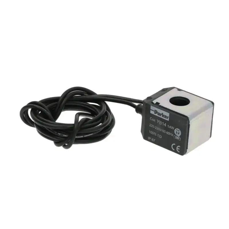 Parker Magnetventilspule YB14 220V 14W mit Kabel | Brooks Parts