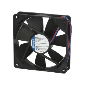 Ventilador Axial EBM 4412F - Rolamento de esferas 12Vdc 119x119x25 mm | Peças Brooks