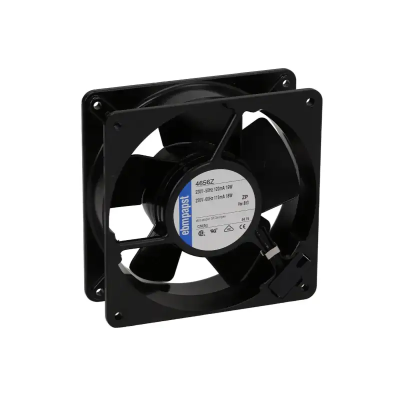 Ventoinha Axial EBM 4656Z - 230V 119x119x38 mm Rolamento de Esferas | Peças Brooks