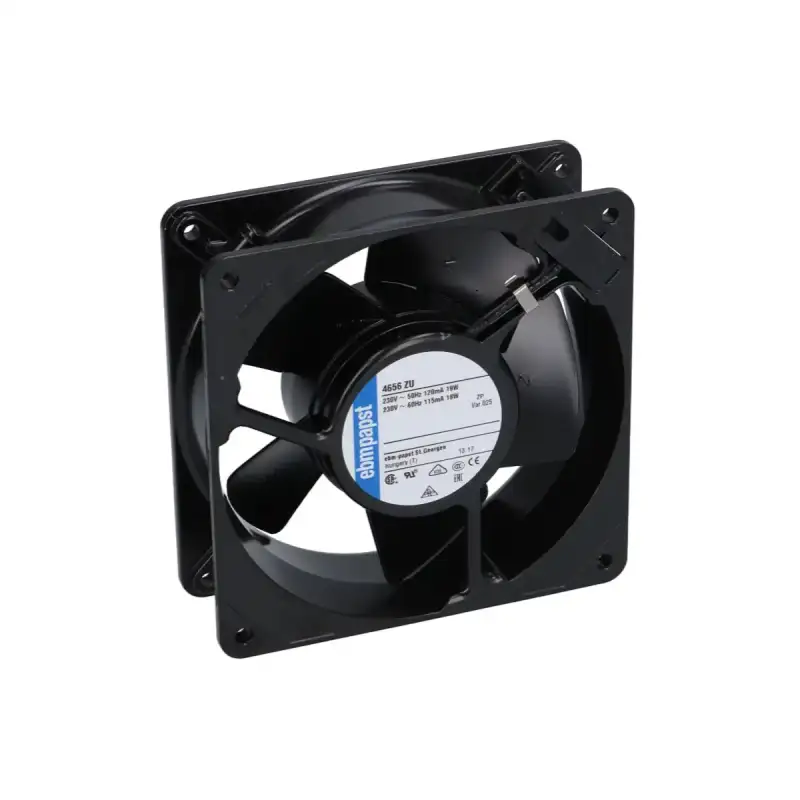 Ventilateur axial EBM 4656ZU - 230V 119x119x38 mm Roulement à billes | Brooks Parts