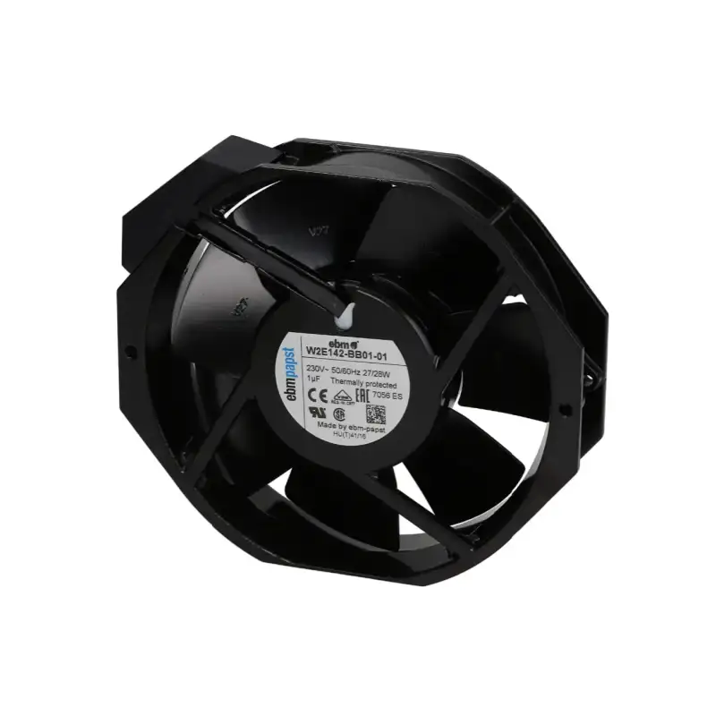 Ventoinha Axial EBM 7056ES - 230V 172x150x38 mm Rolamento de esferas | Peças Brooks