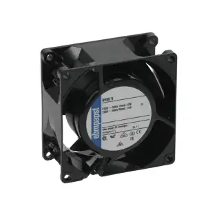 Axiale ventilator EBM 8556N - 230V 80x80x38 mm kogellager | Brooks onderdelen