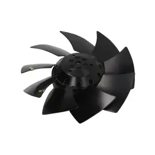 Ventoinha Axial EBM 8556N - 230V 80x80x38 mm Rolamento de Esferas | Brooks Parts