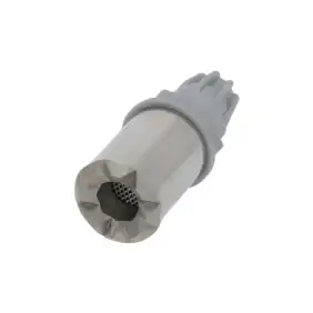 Bunntett filter med tilbakeslagsventil - Ø 20 mm / Passer til slange Ø 4x6 mm.