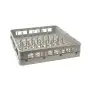 Cesto para lavavajillas para 16 platos - Gris 500x500 mm | Compatible con Electrolux