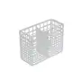 Cesto comercial para cubiertos de 130x55x100 mm con 2 compartimentos.