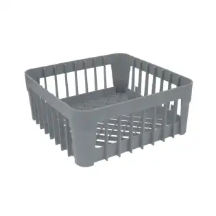 Cesta para vasos de lavavajillas de 350x350x150 mm.