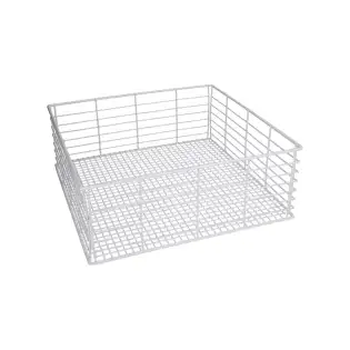 Canasta de vidrio de 370x370x140 mm para lavavajillas Univerbar.