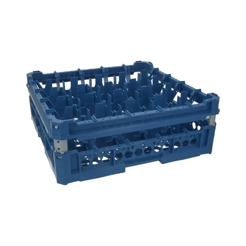 Glass basket 500x500 mm for 25 glasses – Made in Italy