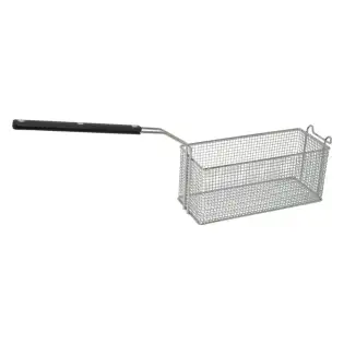 Fryer basket 330x140x140 mm – compatible part for Zanussi fryers