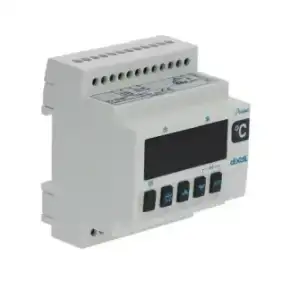 Brooks-Delcontroller DIXELL XR20D-5N0C1 - 230V, DIN-skinne, 20A kompressorrelæ