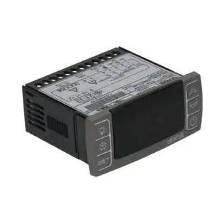 Brooks-Parts Controller DIXELL XR60CX-0N0C3 - 12Vac/dc, Relè 16A/8A, Uscita Hot Key
