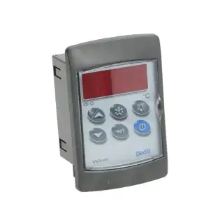 Brooks‑delkontroller DIXELL XW20VS‑5N0C0 – 230V, 16A og 8A releer, digital inngang