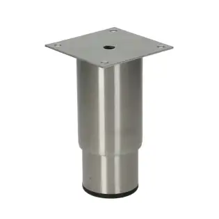 Brooks-Parts Verstelbare Voet Roestvrij Staal ø1 3/4 x h 130 mm - Hoogte 130-195 mm