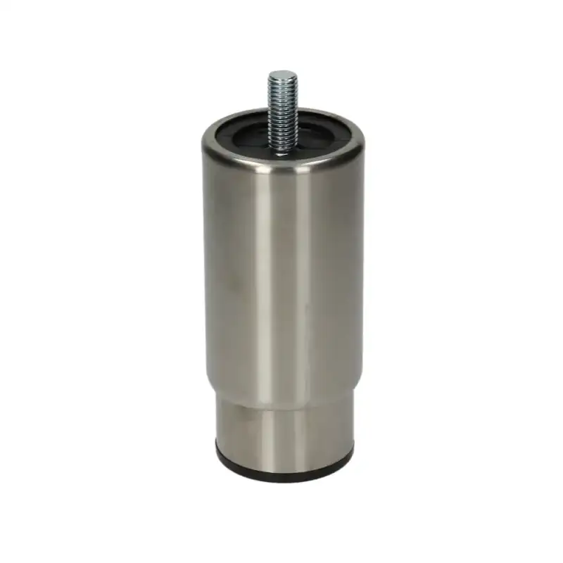 Brooks‑Parts Adjustable Foot Stainless Steel ø 2" x h 135 mm – Fixed Screw, 135–200 mm Height