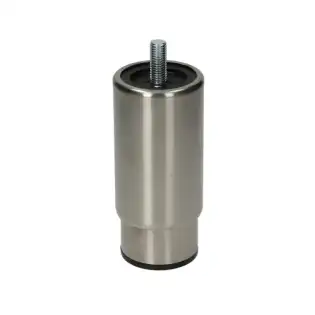 Brooks‑Parts Adjustable Foot Stainless Steel ø 2" x h 135 mm – Fixed Screw, 135–200 mm Height