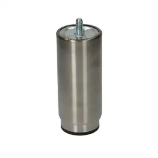 Verstelbare voet van Brooks-Parts roestvrij staal ø 2" x h 135 mm - Vaste schroef, hoogte 140-240 mm, veelzijdig voor ovens en v