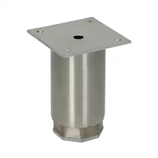 Brooks‑Parts Adjustable Foot Stainless Steel ø 2" x h 105 mm – 105–160 mm Adjustable for Dishwashers