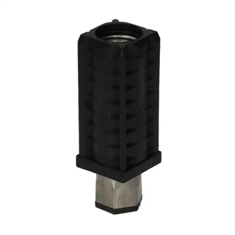 Brooks‑Parts Adjustable Foot Stainless Steel ø 2" x h 135 mm – 125–235 mm Height, Flange 130×90 mm