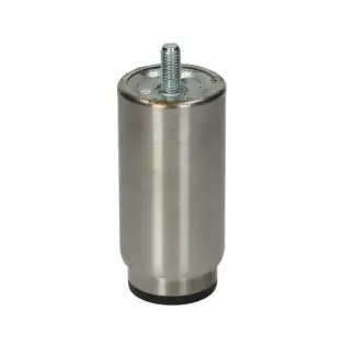 Brooks‑Parts Adjustable Foot Stainless Steel ø 1"1/2 x h 95 mm – Fixed Screw, 95–150 mm Height
