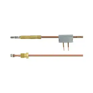 Termopar interrompido M9x1, 100 cm - SIT 0.270.400, Compatível com Angelo Po, Ambach, Emmepi, Giga