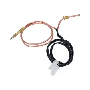 Thermocouple interrompu M9x1, 600 mm - Zanussi OEM Spare Part 0CA280 (Made in Spain)