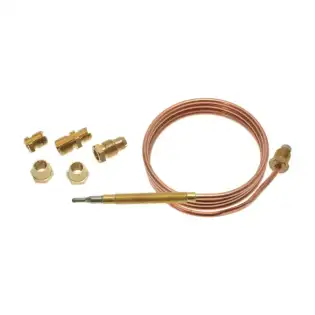 Thermoelement 11/32 P.ASA 150 cm - Anschluss M6x0,75, inkl. 6 Fittings (Made in China)