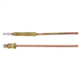 Thermocouple SIT M9x1 1200 mm - Tête aluminisée 0.200.209 (Angelo Po, Made in Italy)